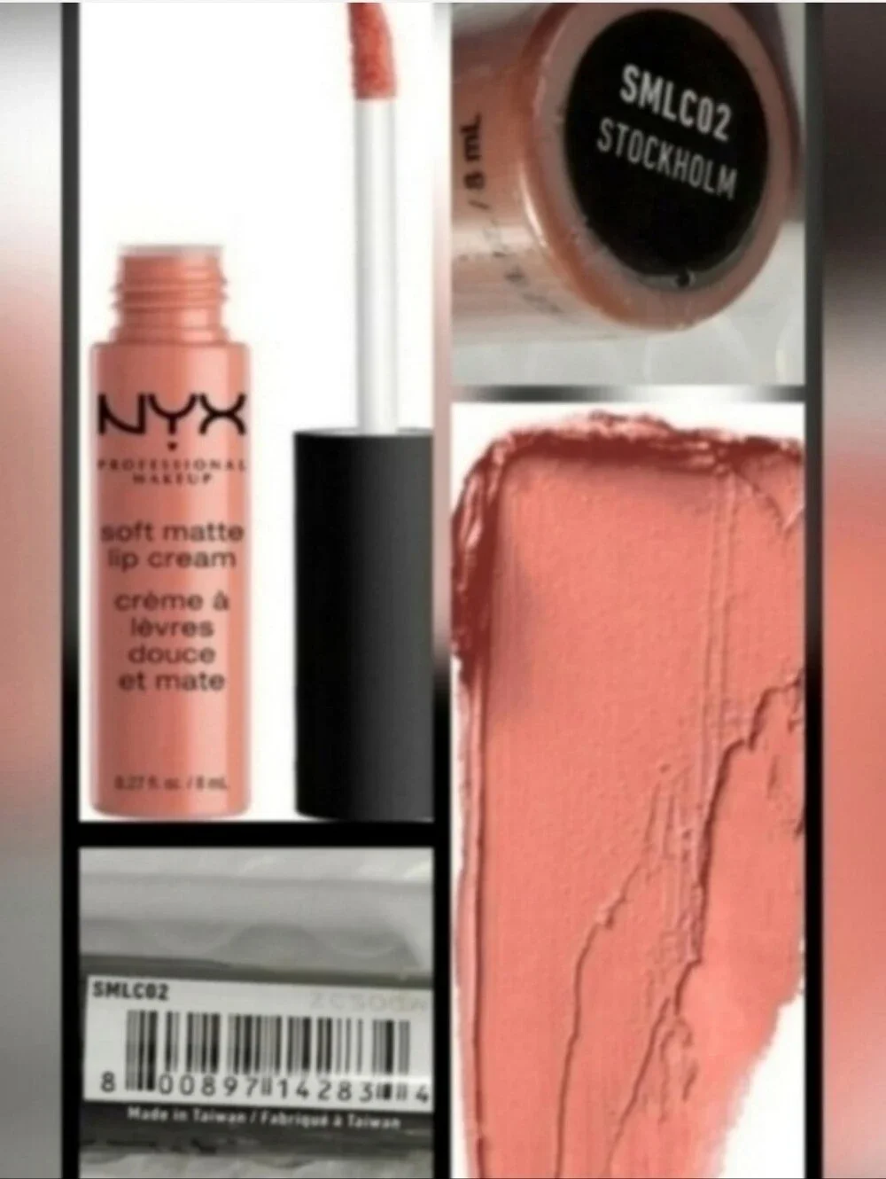 NYX Soft Matte Lip Cream In Stockholm